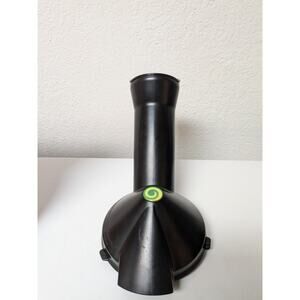 Yonanas Frozen Treat Maker Black Outer Chute Replacement Part Model IC0988BK13